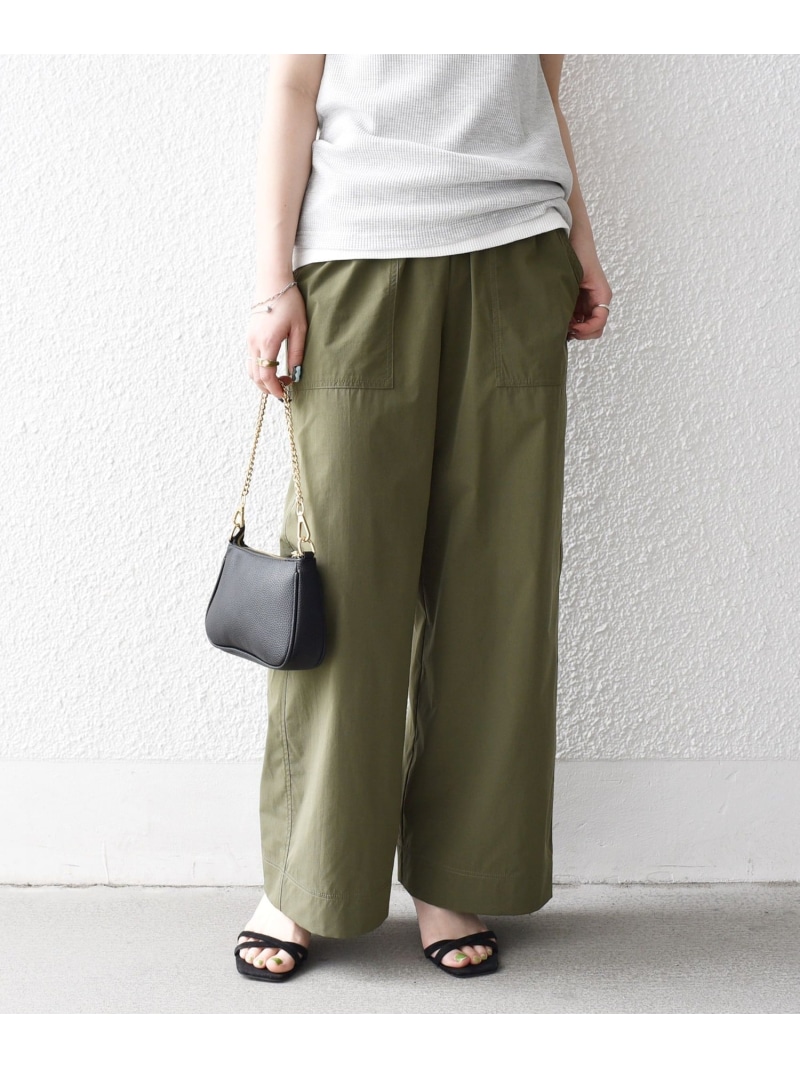 SHIPS any:＜洗濯機可能＞タイプライター イージー ベイカー パンツ SHIPS any シップス パンツ その他のパンツ ネイビー グリーン【送料無料】[ Fashion]