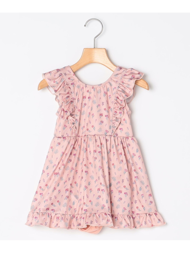 【SALE／30%OFF】SHIPS KIDS:140~150cm / フラワー フリル スイム ワンピース SHIPS KIDS シップス 水着・スイムグッズ その他の水着・スイムグッズ ピンク【RBA_E】【送料無料】[ Fashion]