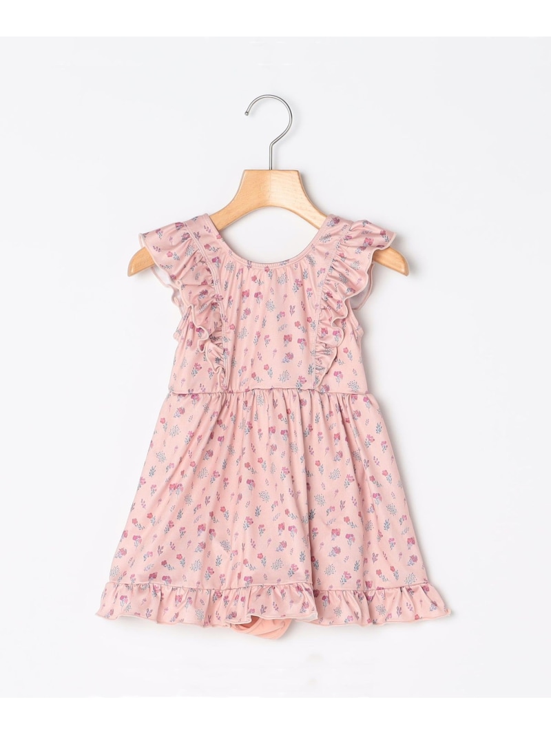 【SALE／30%OFF】SHIPS KIDS:80~90cm / フラワー フリル スイム ワンピース SHIPS KIDS シップス 水着・スイムグッズ その他の水着・スイムグッズ ピンク【RBA_E】【送料無料】[ Fashion]