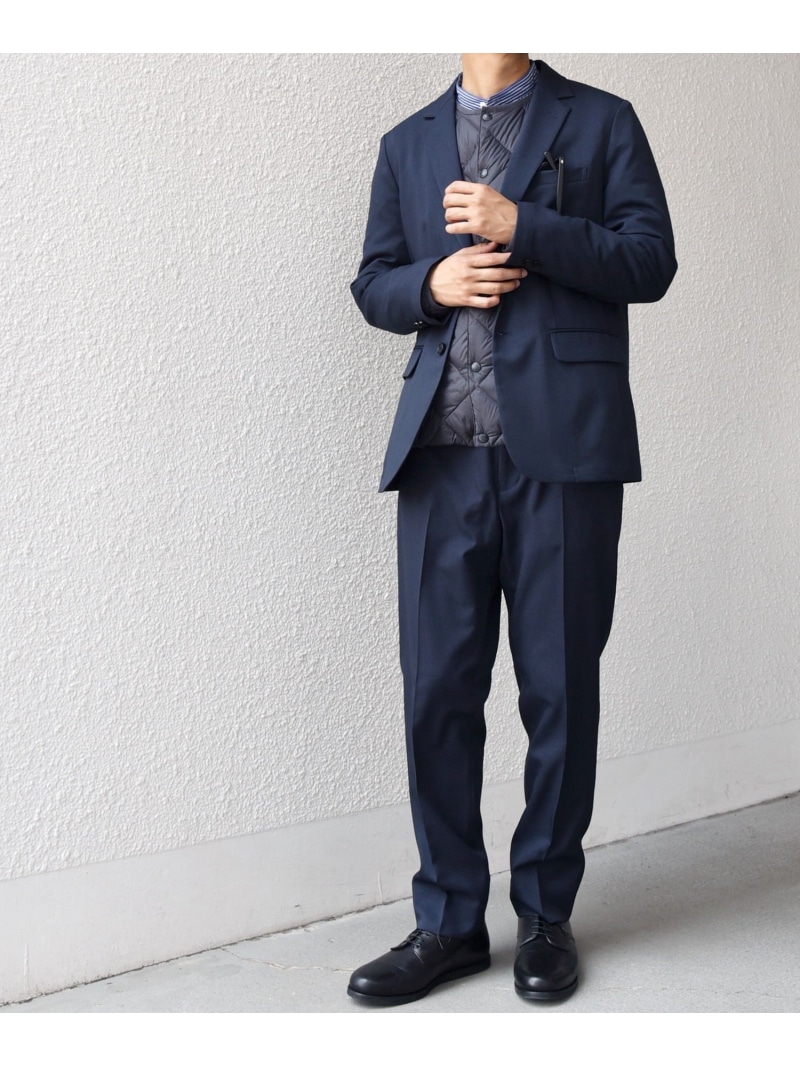 SHIPS CORDURA セットアップスーツ S ウール ネイビー 22 SHIPS REDA 117-14-0112 シップス スーツ セットアップ テーラード