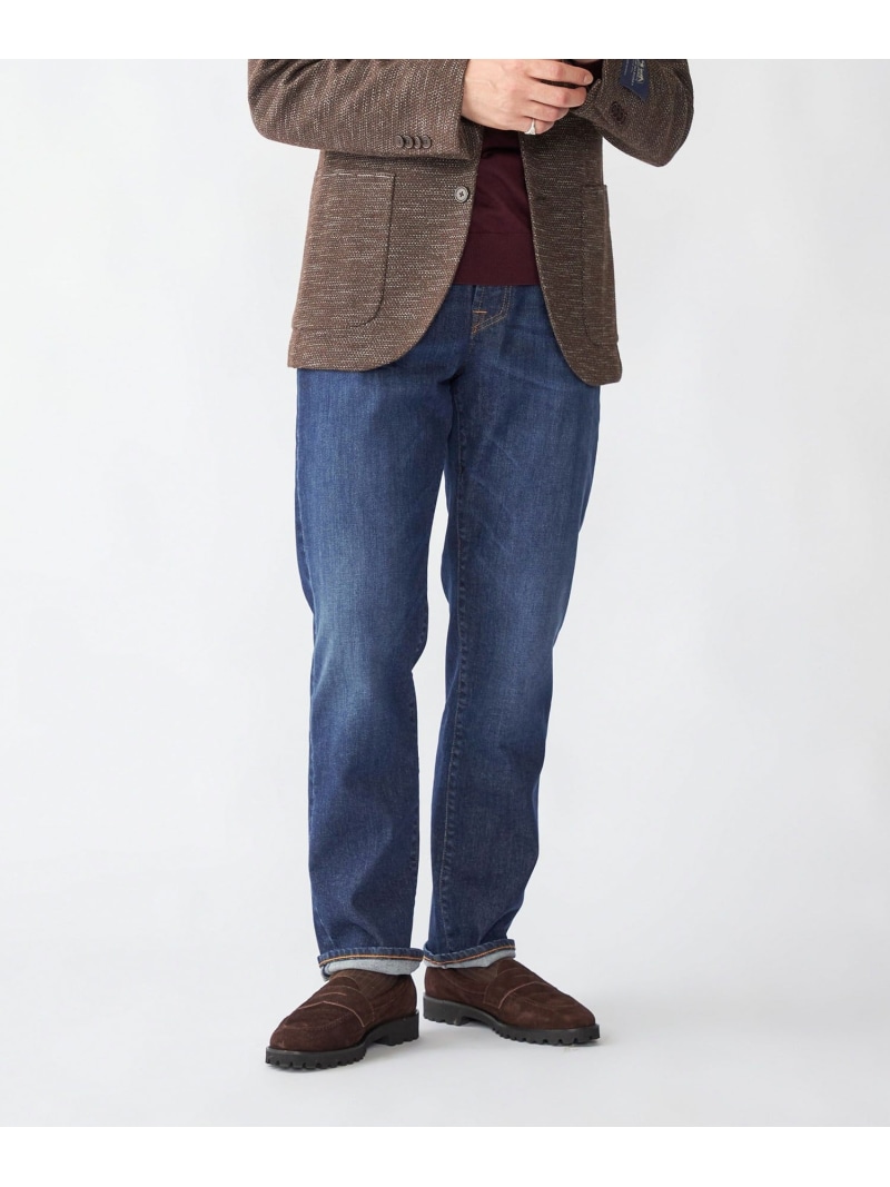 YCHAI: ロブスト ウォッシュド デニム パンツ SHIPS MEN シップス パンツ ジーンズ・デニムパンツ【送料無料】[ Fashion]