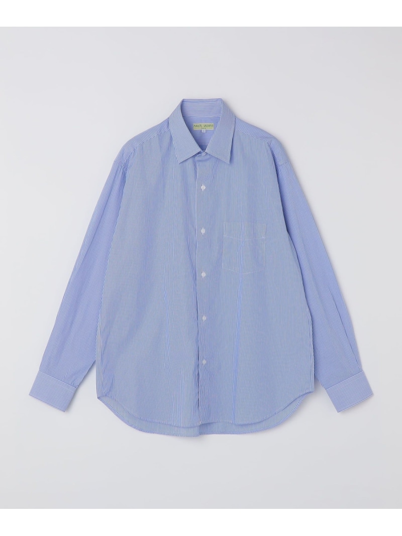 MARCEL LASSANCE: REGULAR SHIRTS LONG SLEEVE SHIPS MEN シップス トップス シャツ・ブラウス ブルー ホワイト【送料無料】[ Fashion]｜SHIPS　シップス
