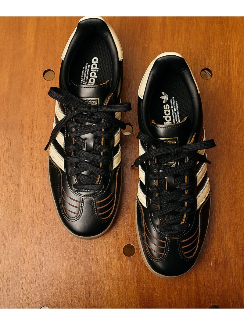 【SHIPS EXCLUSIVE】adidas: GAZELLE INDOOR LEATHER SHIPS MEN シップス シューズ・靴 スニーカー ブラック ブラウン【送料無料】[ Fashion]