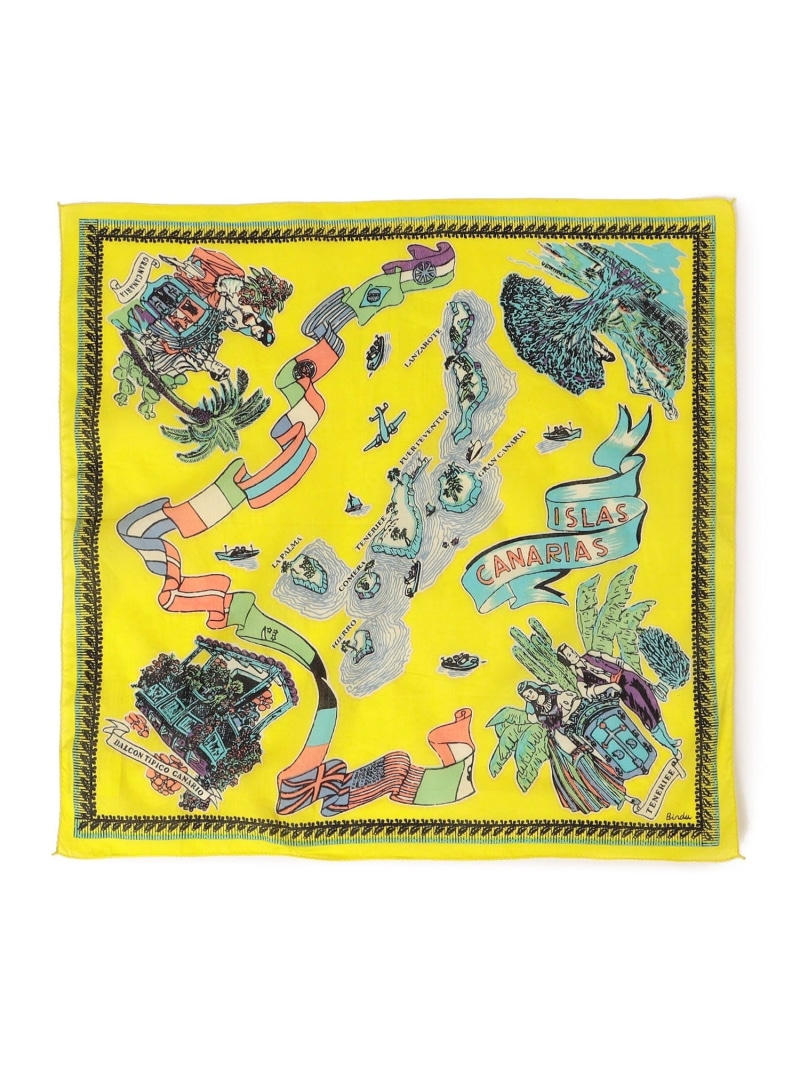 【楽天市場】BINDUCANARIA バンダナ SHIPS WOMEN シップス ファッション雑貨 スカーフ・バンダナ イエロー ブルー