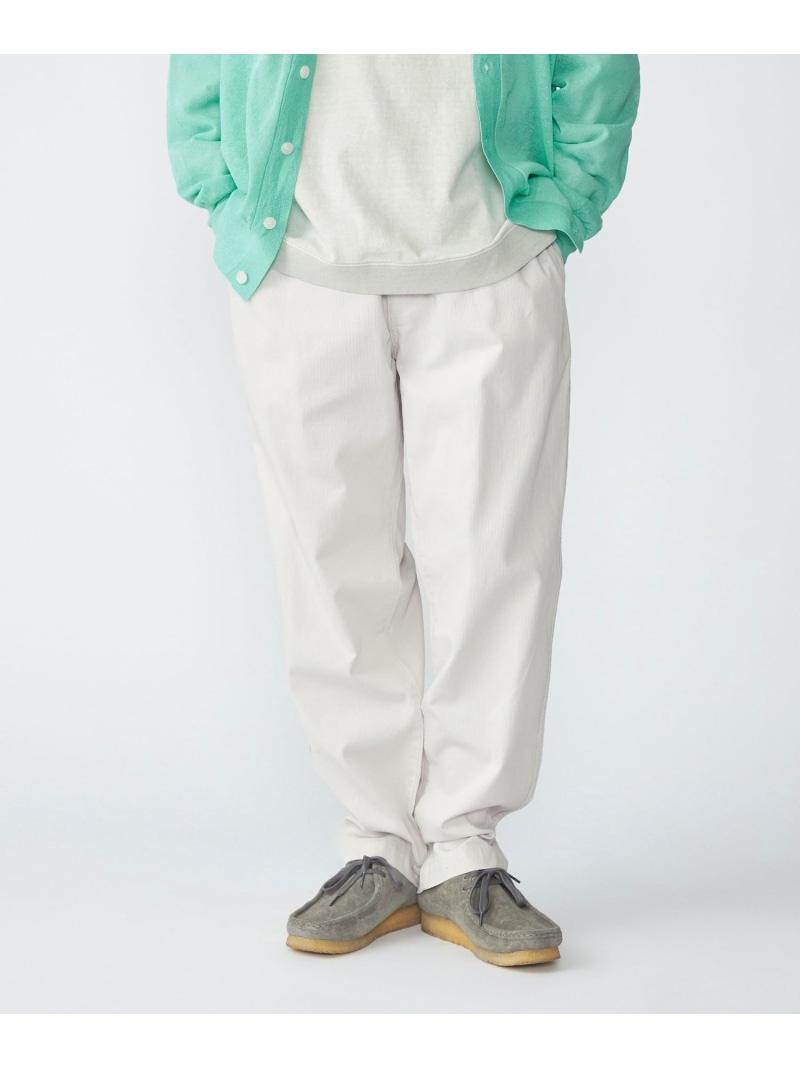 【SALE／50%OFF】SHIPS: ピケ ウィークエンド イージー パンツ SHIPS MEN シップス パンツ その他のパンツ グリーン ブラック ベージュ グレー【RBA_E】【送料無料】[ Fashion]
