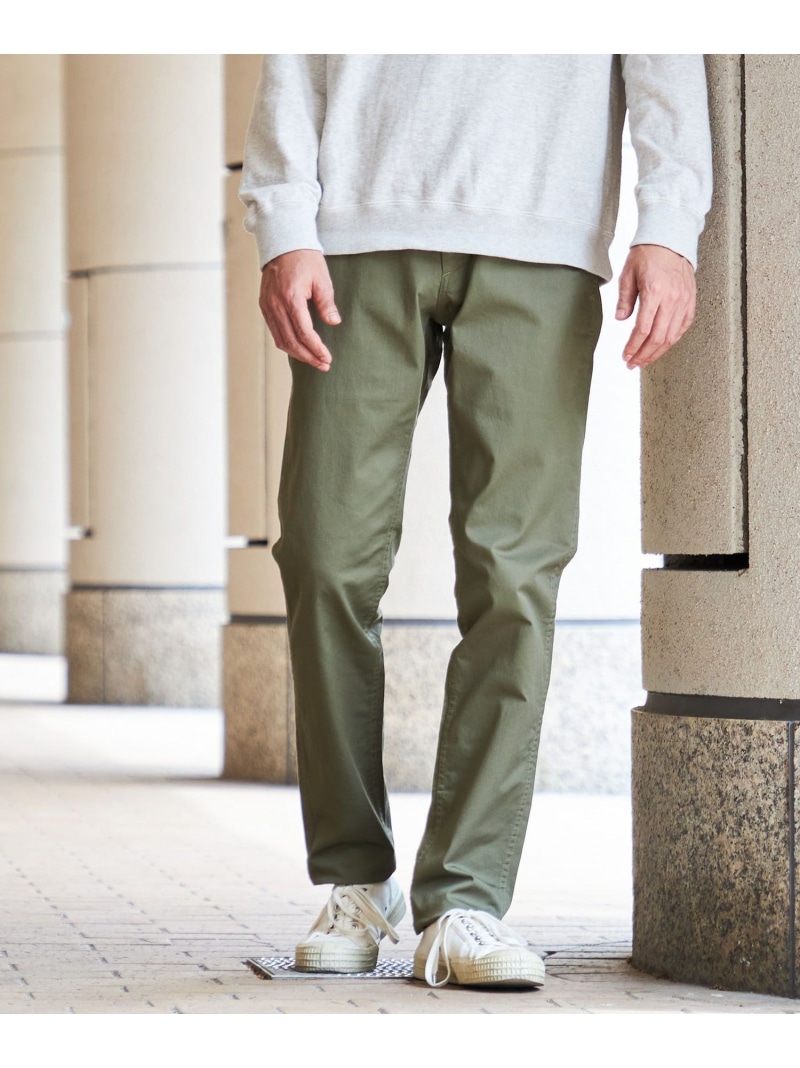 SHIPS:＜抗菌工業＞japan quality 色つや テーパード か細い チノズボン下 SHIPS MEN シップス ズボン下 余分の物のズボン下 薄墨色 青碧 赤銅色 黒いこと 白いこと 米国海軍 ベージュ 緑であること【貨物輸送無料】[ Fashion]