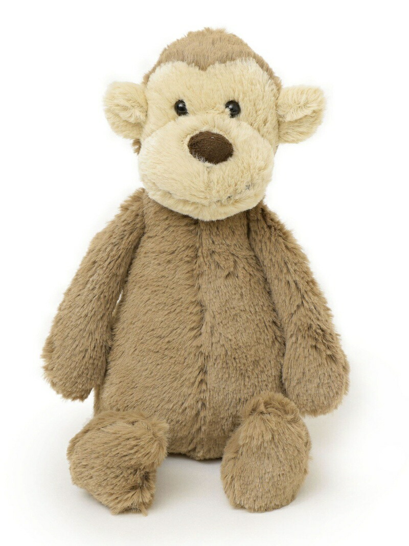 Jellycat:Bashful Animals(Black & Cream Puppy/Monkey) SHIPS KIDS シップス マタニティウェア・ベビー用品 その他のベビーグッズ ブラウン ホワイト【送料無料】[Rakuten Fashion]画像