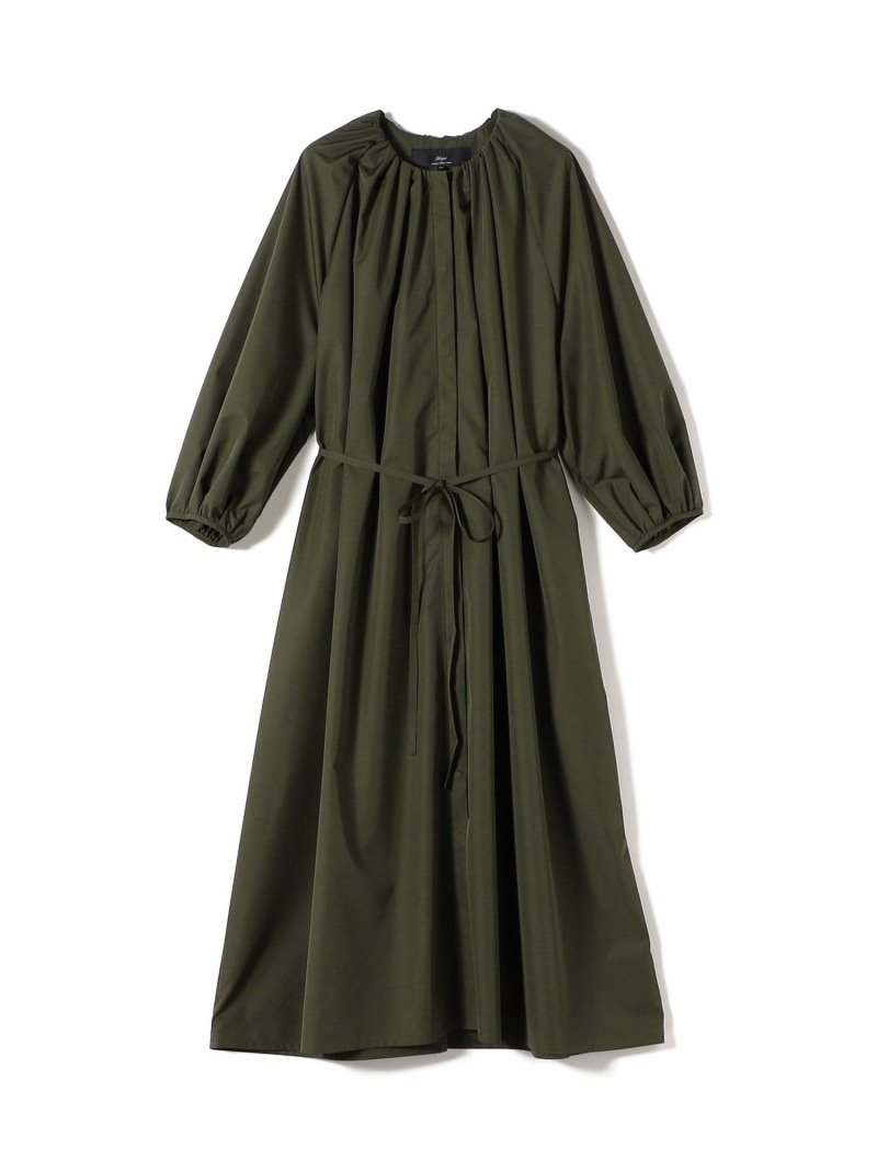 【SALE／40%OFF】SHIPS Primary Navy Label:＜手洗い可能＞撥水 羽織 ギャザー ワンピース SHIPS WOMEN シップス ワンピース・ドレス ワンピース グリーン ブラック【RBA_E】【送料無料】[ Fashion]｜SHIPS　シップス