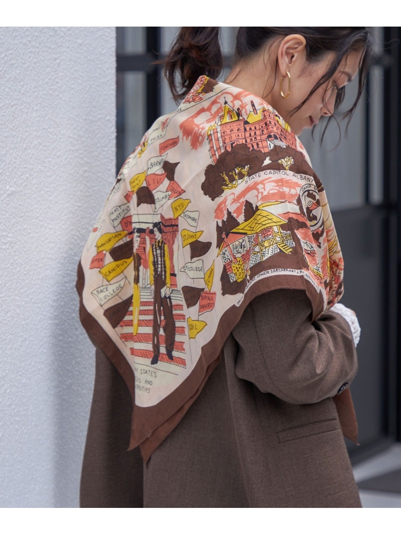 THE SHISHIKUI VAKT. MUJI 大判スカーフ VAKT. スカーフ MUJI THE SHISHIKUI VAKT. MUJI 大判スカーフ