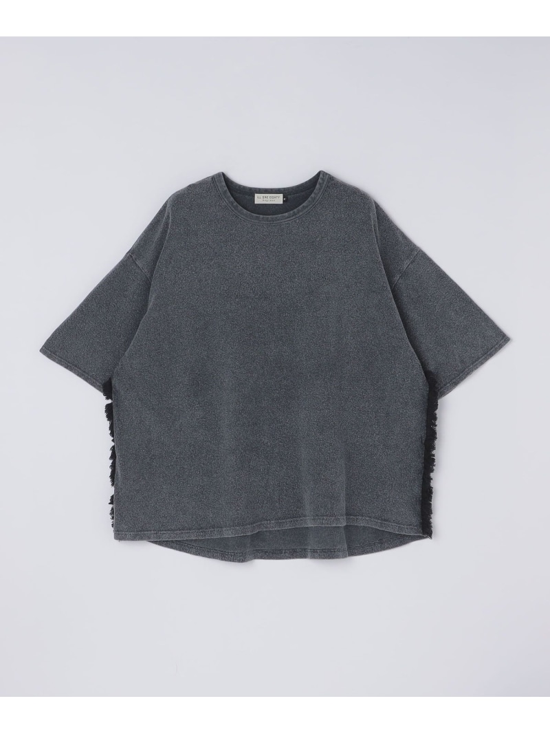 【SALE／55%OFF】ILL180&deg;: HIPPIE FRINGE TEE SHIPS MEN シップス トップス カットソー・Tシャツ ブラック【RBA_E】【送料無料】[ Fashion]｜SHIPS　シップス