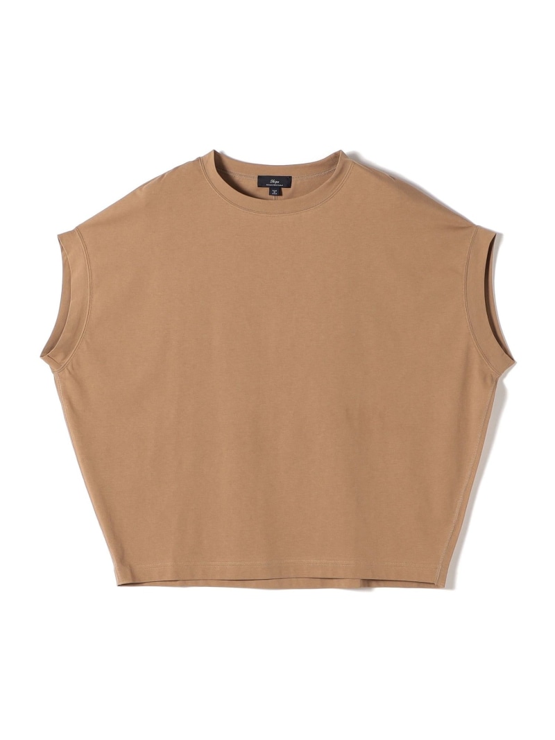 SHIPS Primary Navy Label:＜室内用便器能力のある＞サイロ 割り増し金 TEE SHIPS WOMEN シップス トップス カットソー・ティーシャツ ベージュ 青碧 白いこと 黒いこと【貨物輸送無料】[ Fashion]