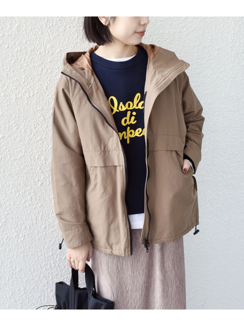 SHIPS Colors:＜室内用便器能力のある＞落ちこむラインドライブ グログラン アノラック 2◇ SHIPS Colors シップス ジャケット・アウター ダウンジャケット・ダウンベスト 赤銅色 黒いこと【貨物輸送無料】[ Fashion]