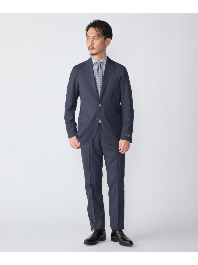 SHIPS: REDA ACTIVE ライト アンストラクチャード ソリッド スーツ SHIPS MEN シップス スーツ・フォーマル セットアップスーツ ネイビー【送料無料】[ Fashion]