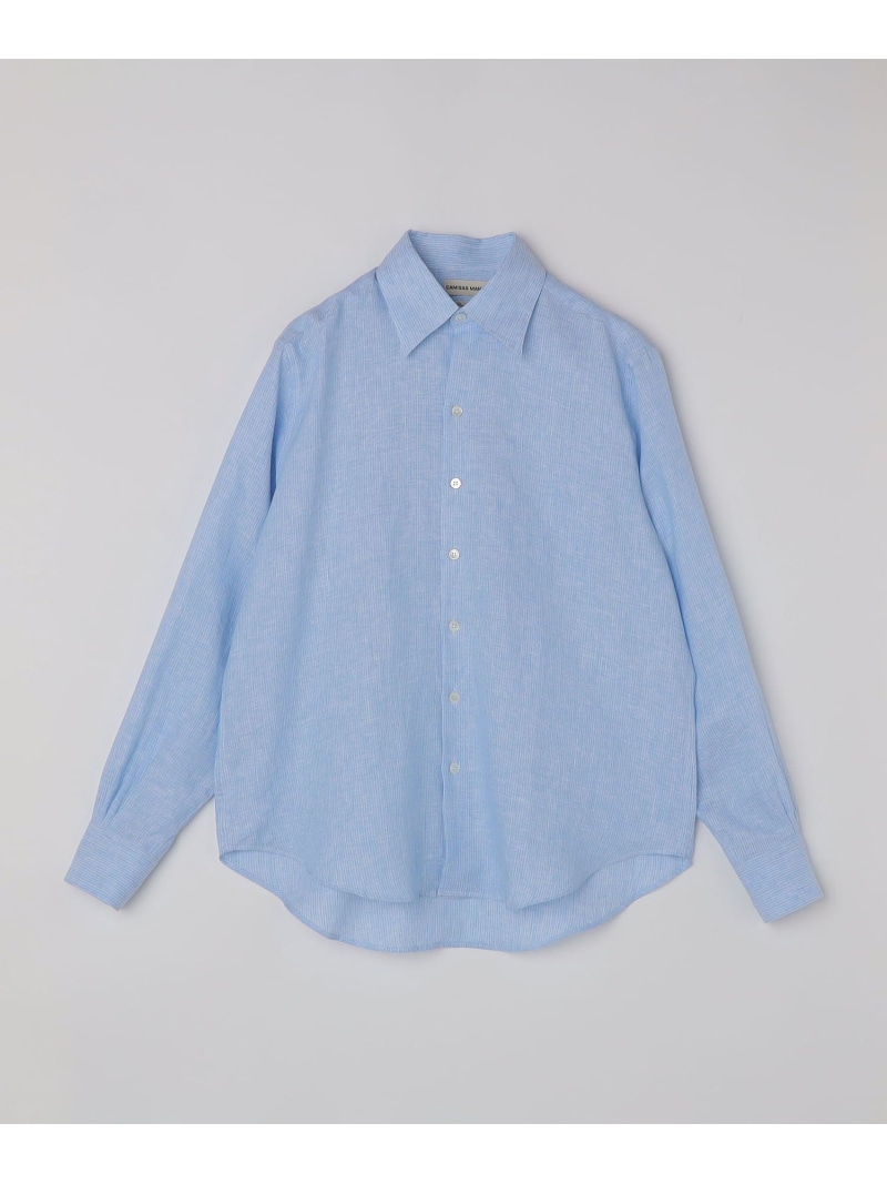 CAMISAS MANOLO: LIGHT BLUE STRIPES NORMAL SHIRT SHIPS MEN シップス トップス シャツ・ブラウス【送料無料】[ Fashion]