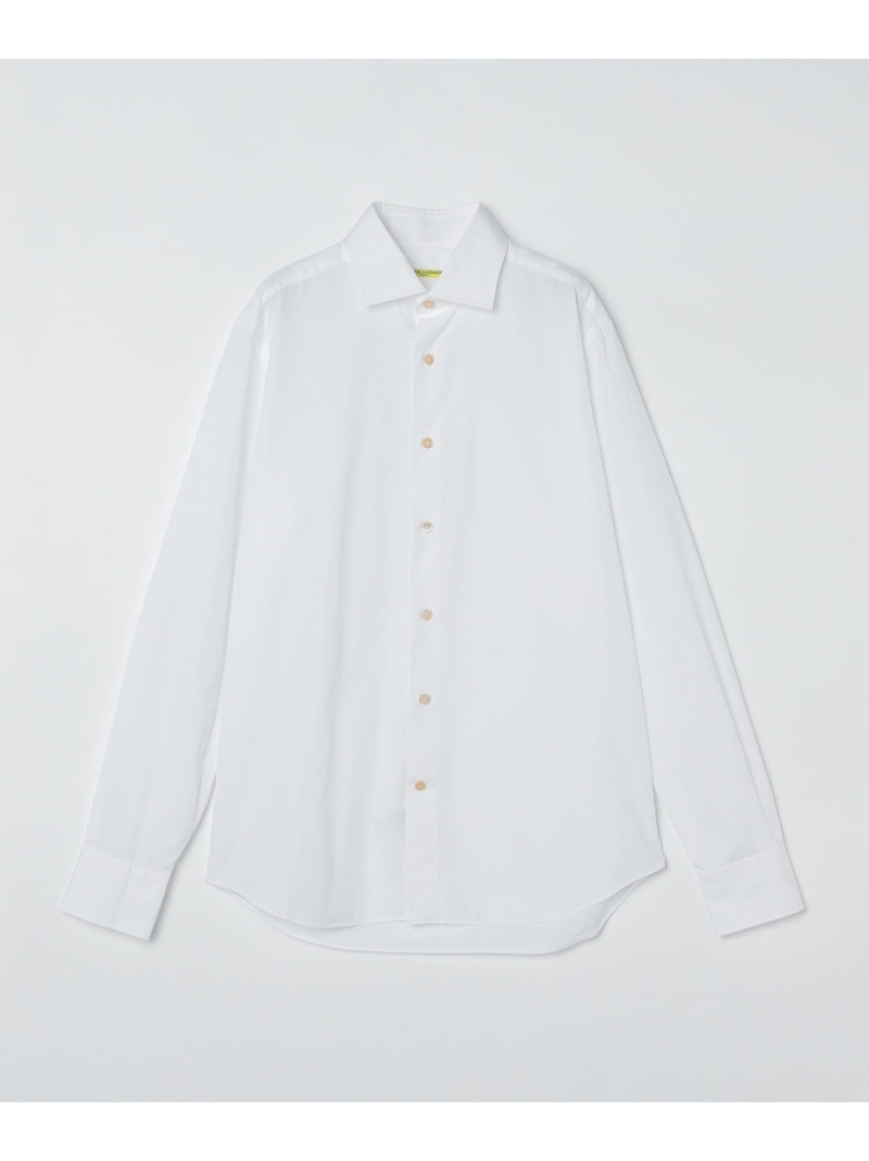 【SALE／50%OFF】MARCEL LASSANCE: WIDE COTTON POPLIN SHIRT SHIPS MEN シップス トップス シャツ・ブラウス ブルー ホワイト【RBA_E】【送料無料】[ Fashion]