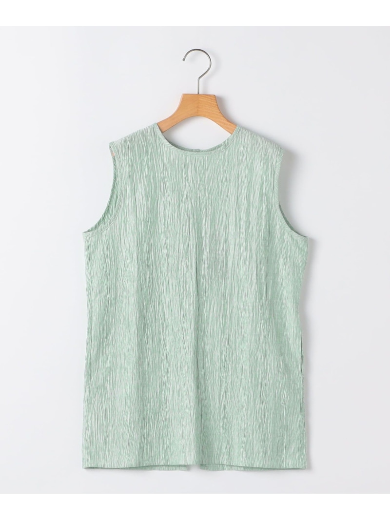 MOUN TEN.:140糎 / リネン ノースリーブ 上着 SHIPS KIDS シップス トップス ティーシャツ・トップ【貨物輸送無料】[ Fashion]