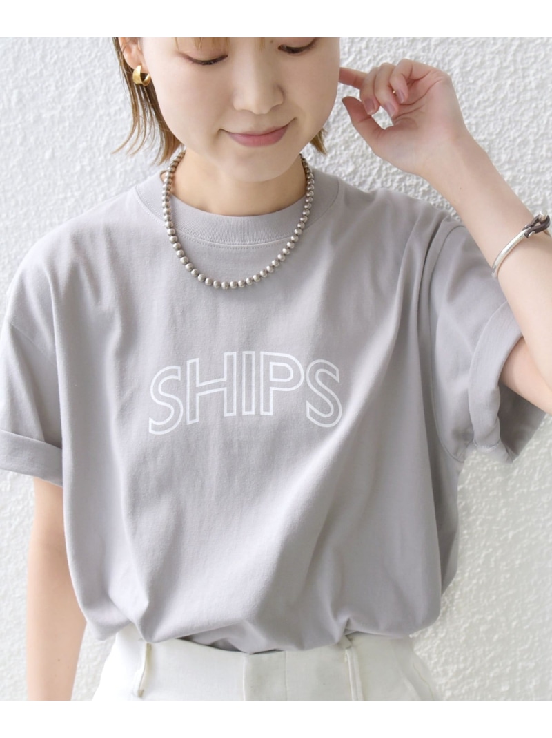 SHIPS any:〈洗濯機可能〉OLIVE OYL(TM) プリント TEE SHIPS any:〈洗濯機可能〉OLIVE OYL(TM) プリント TEE｜シップス