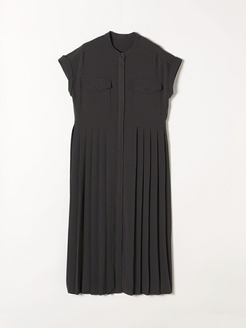 追加予約 Ships Any ジョーゼット プリーツ シャツ ワンピース ウォッシャブル Ships Any シップス ワンピース シャツワンピース ネイビー グレー ピンク 先行予約 送料無料 Rakuten Fashion Schwimmbad Delphine De