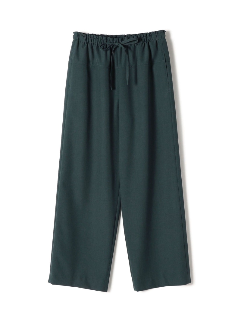 【SALE／65%OFF】SHIPS Primary Navy Label:＜手洗い可能＞梳毛 イージー パンツ SHIPS WOMEN シップス パンツ その他のパンツ グリーン ネイビー【RBA_E】【送料無料】[ Fashion]｜SHIPS　シップス
