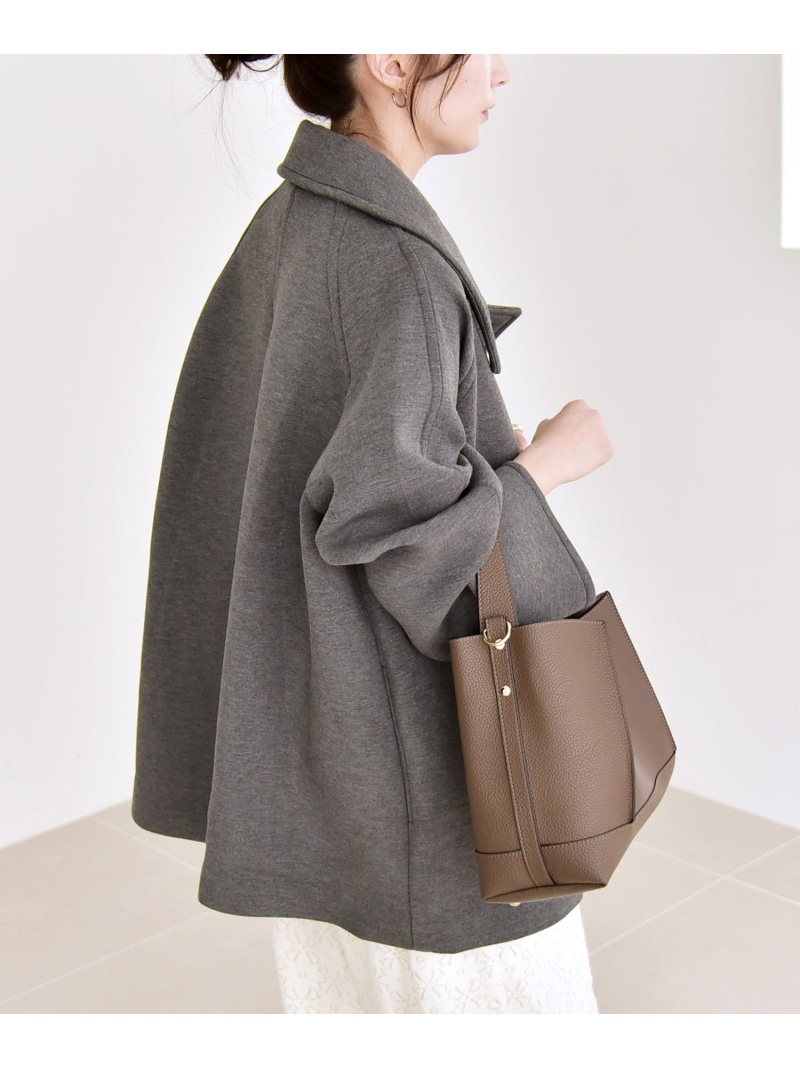 quaranciel:＜室内用便器能力のある＞ダンボール ステンカラー 上衣 厚地の外套26SS quaranciel シップス ジャケット・アウター ステンカラー厚地の外套 薄墨色 カーキ緑であること 黒いこと 米国海軍【貨物輸送無料】[ Fashion]
