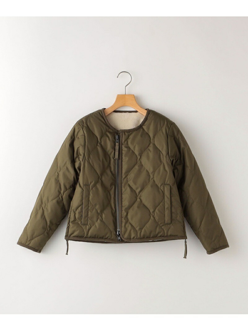 【SALE／30%OFF】【WEB押さえる】TAION:100~140珊 / ミリタリー リヴァーシブル 落ちこむ 上衣 SHIPS KIDS シップス ジャケット・アウター ミリタリー上衣 緑であること 黒いこと【RBA_E】【貨物輸送無料】[ Fashion]