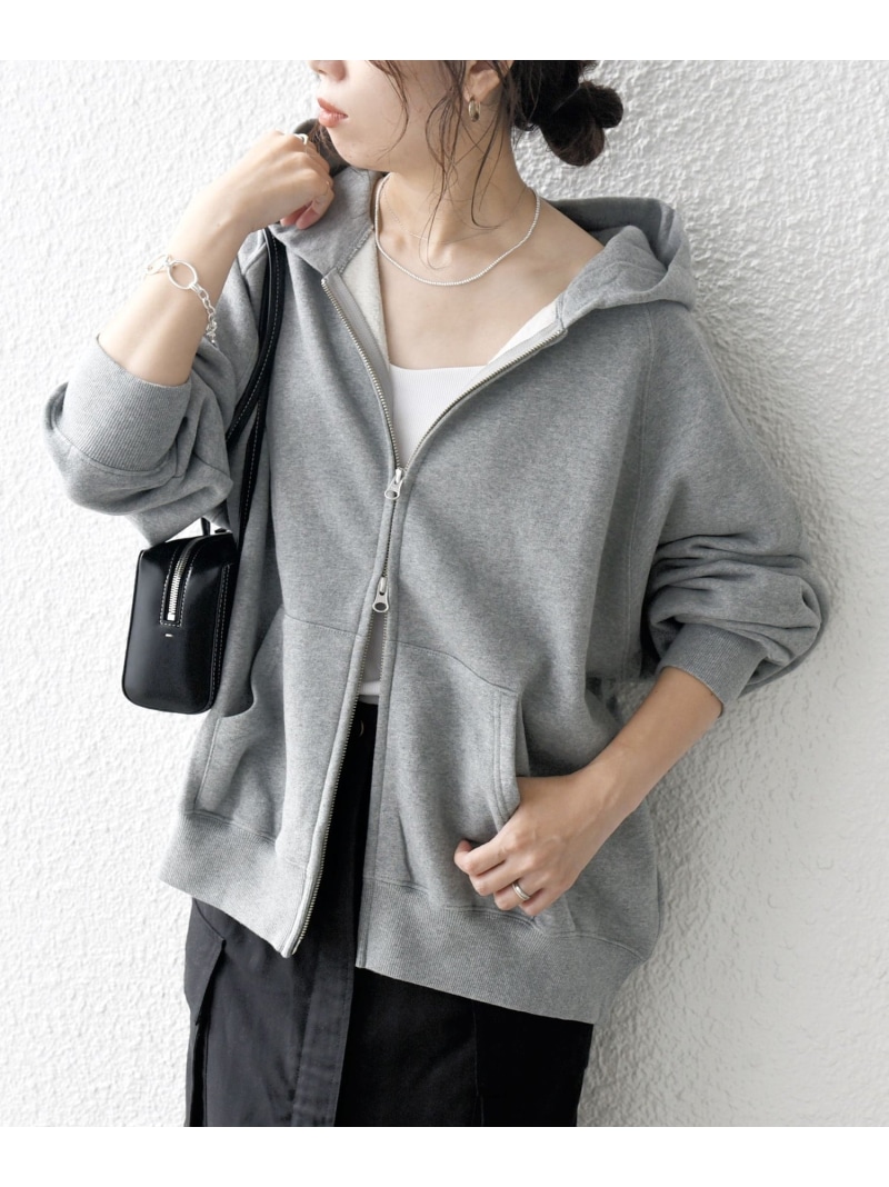 【新品、未使用】ニコルホワイト NICOLE white フルZIPパーカー パイピングフルZIPパーカー／ダンボールポンチ｜パーカ｜ニコル