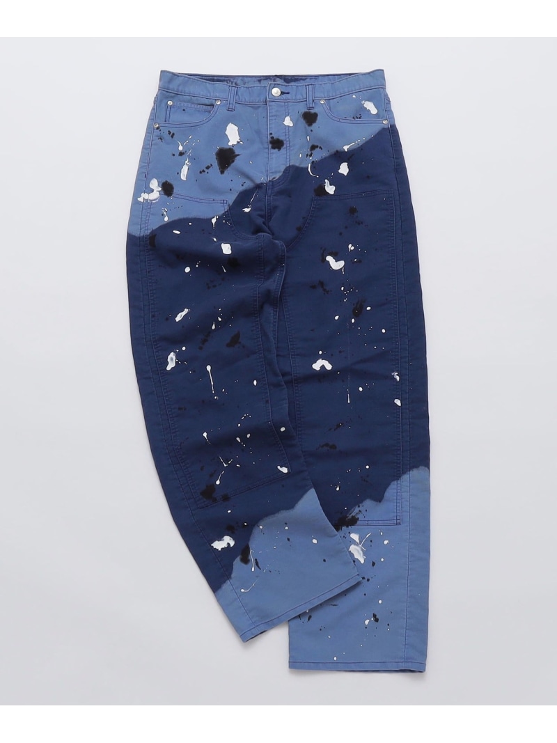 【SALE／45%OFF】NOMARHYTHM TEXTILE: HAND DYED WORK PANTS SHIPS MEN シップス パンツ その他のパンツ ブルー【RBA_E】【送料無料】[ Fashion]｜SHIPS　シップス