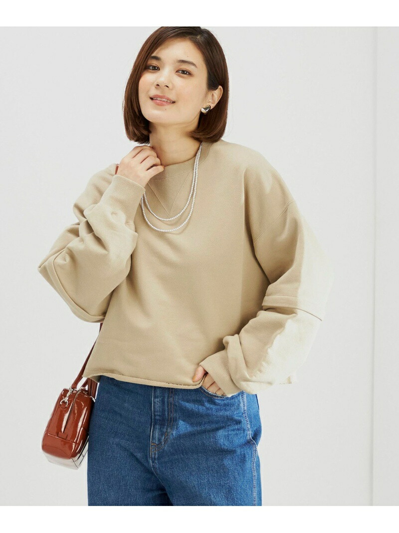 【SALE／60%OFF】【SHIPS別注】JANE SMITH:差し押さえ ティーシャツ ◇ SHIPS WOMEN シップス トップス スウェット・トレーナー 赤銅色 ベージュ【RBA_E】【貨物輸送無料】[ Fashion]