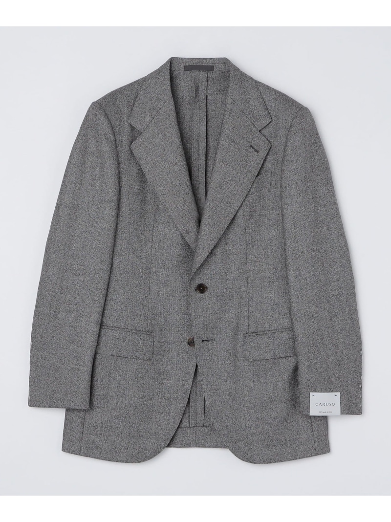 CARUSO シアサッカー テーラードジャケット 楽天市場】【SALE／50%OFF】CARUSO シアサッカー ピークドラペル