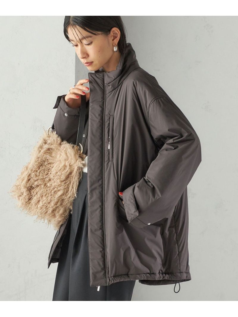 【SALE／30%OFF】＜手洗い可能＞IMBOTEX 中綿 ミディ ジャケット SHIPS WOMEN シップス ジャケット・アウター その他のジャケット・アウター ホワイト【RBA_E】【送料無料】[ Fashion]