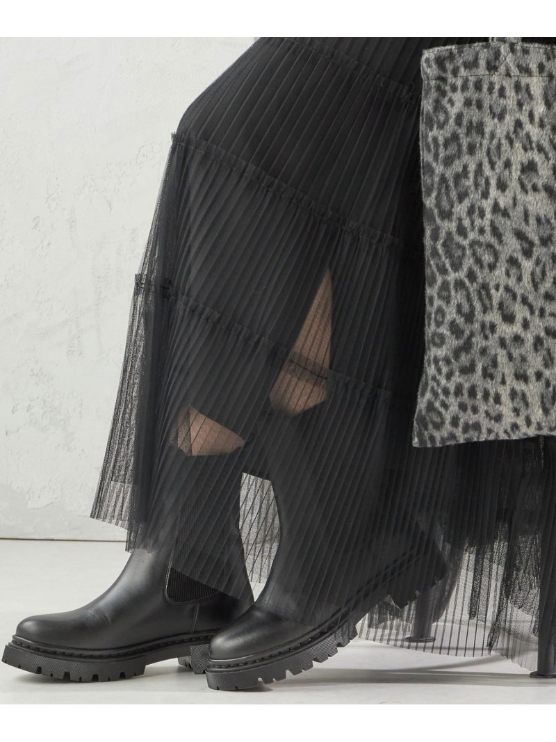 【SALE／40%OFF】CRUZA: 傍え ゴア ブーツ SHIPS WOMEN シップス シューズ・靴 ブーツ 黒いこと【RBA_E】【貨物輸送無料】[ Fashion]