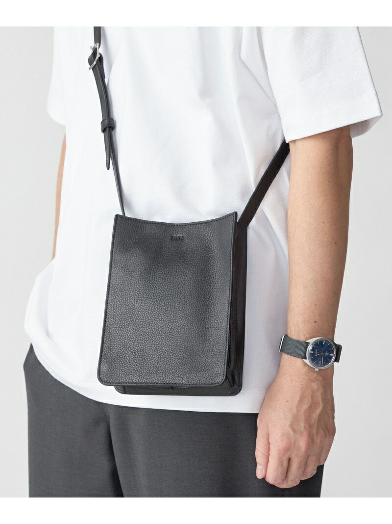 Ships レザー スクエア シップス Ships ショルダーバッグ