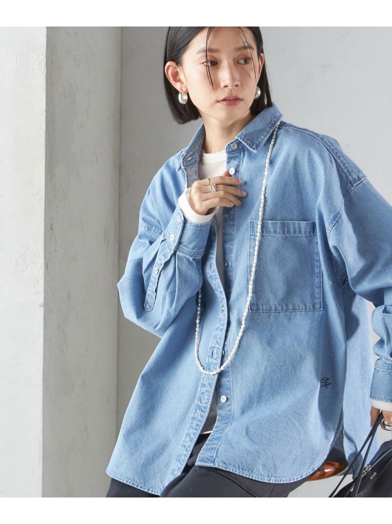 楽天市場】デニムビッグシャツ【完売カラー追加予約】 BABYLONE
