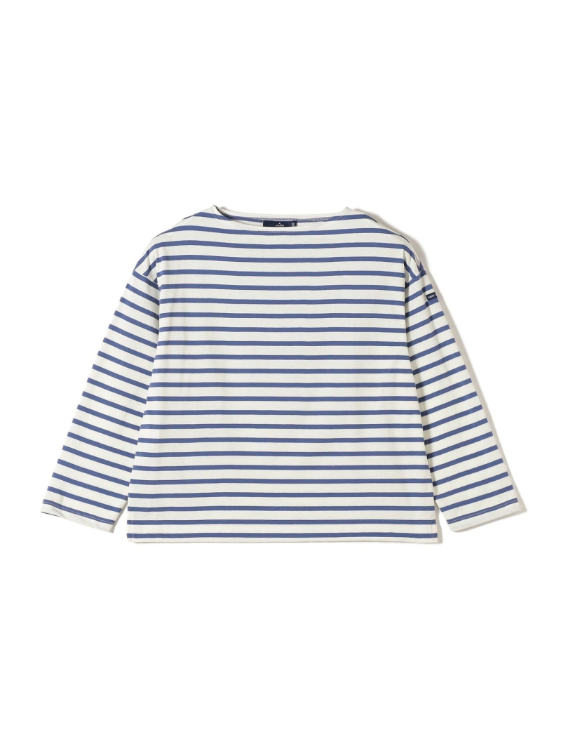 【SHIPS一部別注】SAINT JAMES:＜洗濯機可能＞MORLAIX LOOSE SHIPS WOMEN シップス トップス カットソー・Tシャツ ピンク ブルー【送料無料】[ Fashion]