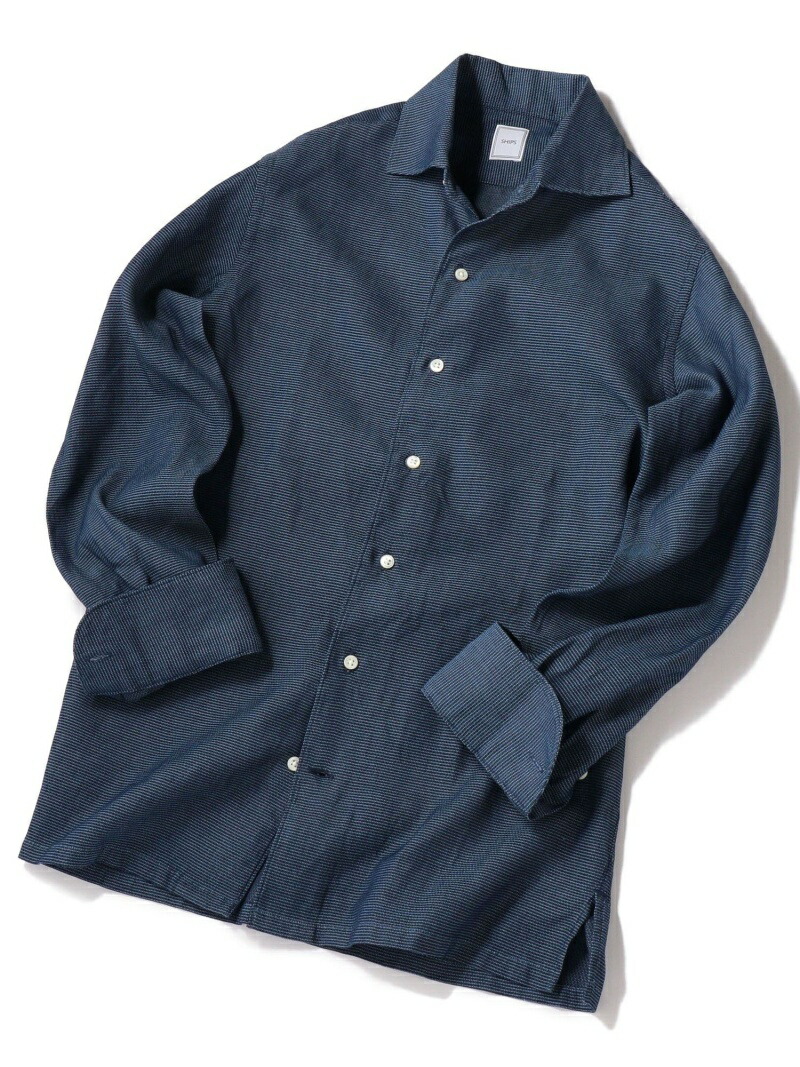 楽天市場 Sale 30 Off Sd Spoerryicecotton R ワンピースシャツ ブルー Ships シップス シャツ ブラウス 長袖シャツ ブルー Rba E 送料無料 Rakuten Fashion Ships シップス