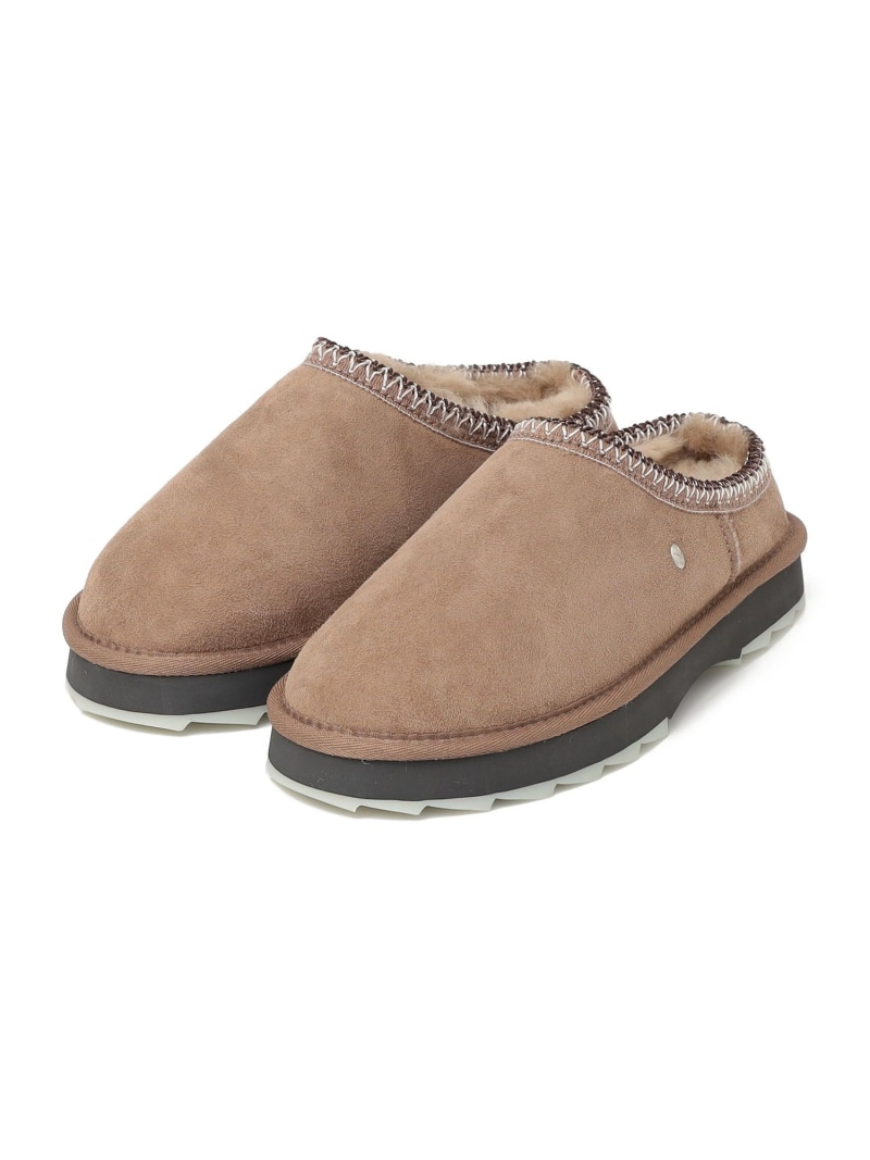 【SALE／30%OFF】EMU: SHARKY SCUFF 羊肉 スリッポン SHIPS any シップス シューズ・靴 スリッポン 黒いこと ベージュ【RBA_E】【貨物輸送無料】[ Fashion]