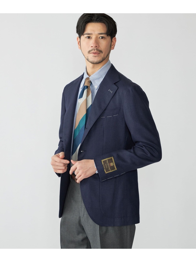 【SALE／40%OFF】SHIPS: TALLIA Di DELFINO ジャケット SHIPS MEN シップス ジャケット・アウター テーラードジャケット・ブレザー ネイビー【RBA_E】【送料無料】[ Fashion]