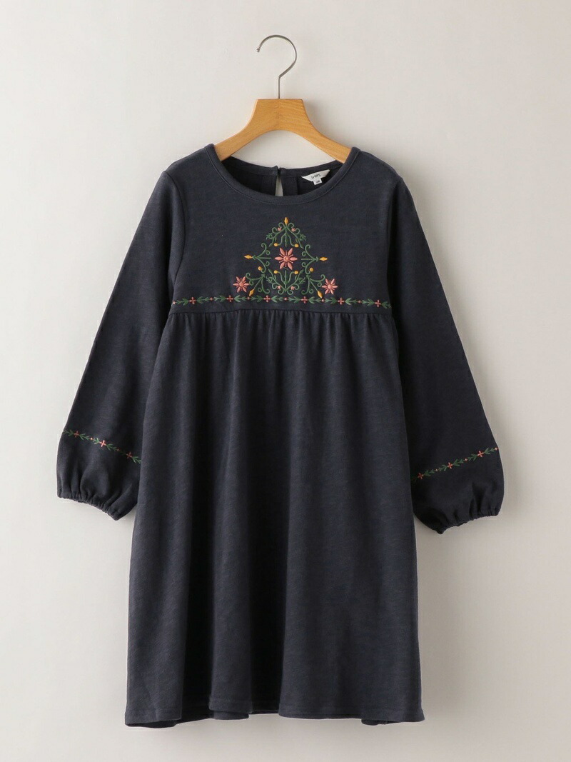 楽天市場 Sale 30 Off Ships Kids 裏毛 刺繍 ワンピース 140 150cm Ships Kids シップス ワンピース キッズワンピース ネイビー レッド Rba E 送料無料 Rakuten Fashion Ships シップス