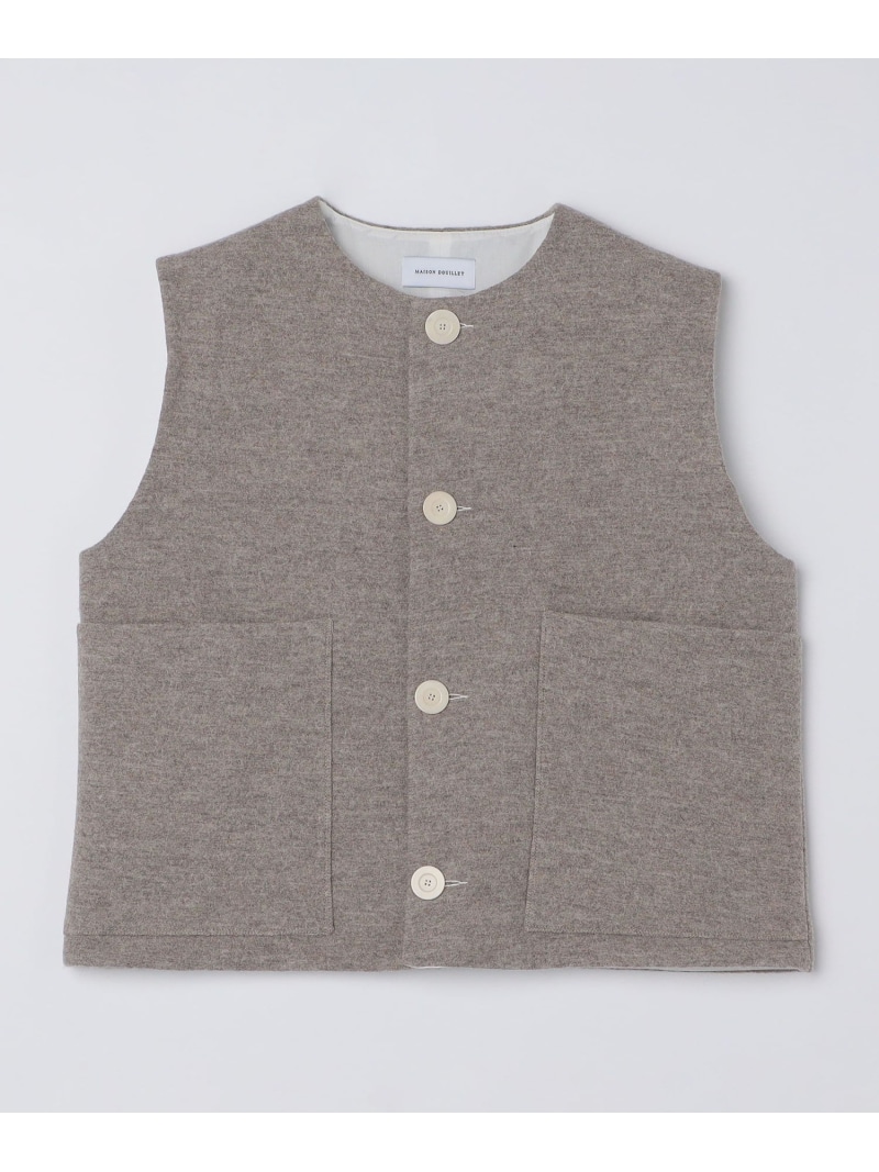 【SALE／50%OFF】DOUILLET: BOILED VEST SHIPS MEN シップス ジャケット・アウター ダウンジャケット・ダウンベスト ブラック ブラウン グレー【RBA_E】【送料無料】[ Fashion]