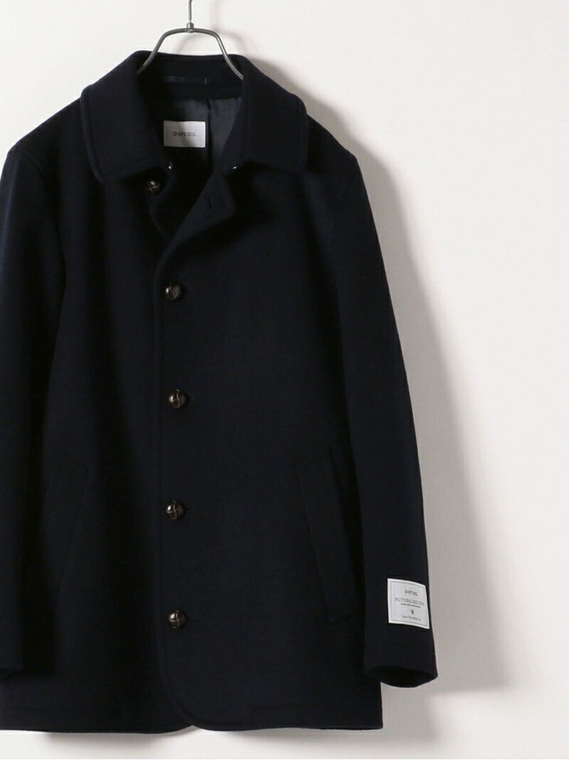 即発送可能 Ships Any Sorona混 ストレッチ スーパー ライト メルトン シングル Pコート Ships Any シップス コート ジャケット ピーコート カーキ ブラック ブラウン ネイビー Rba E Rakuten Fashion 国内配送 Www Aci Cg