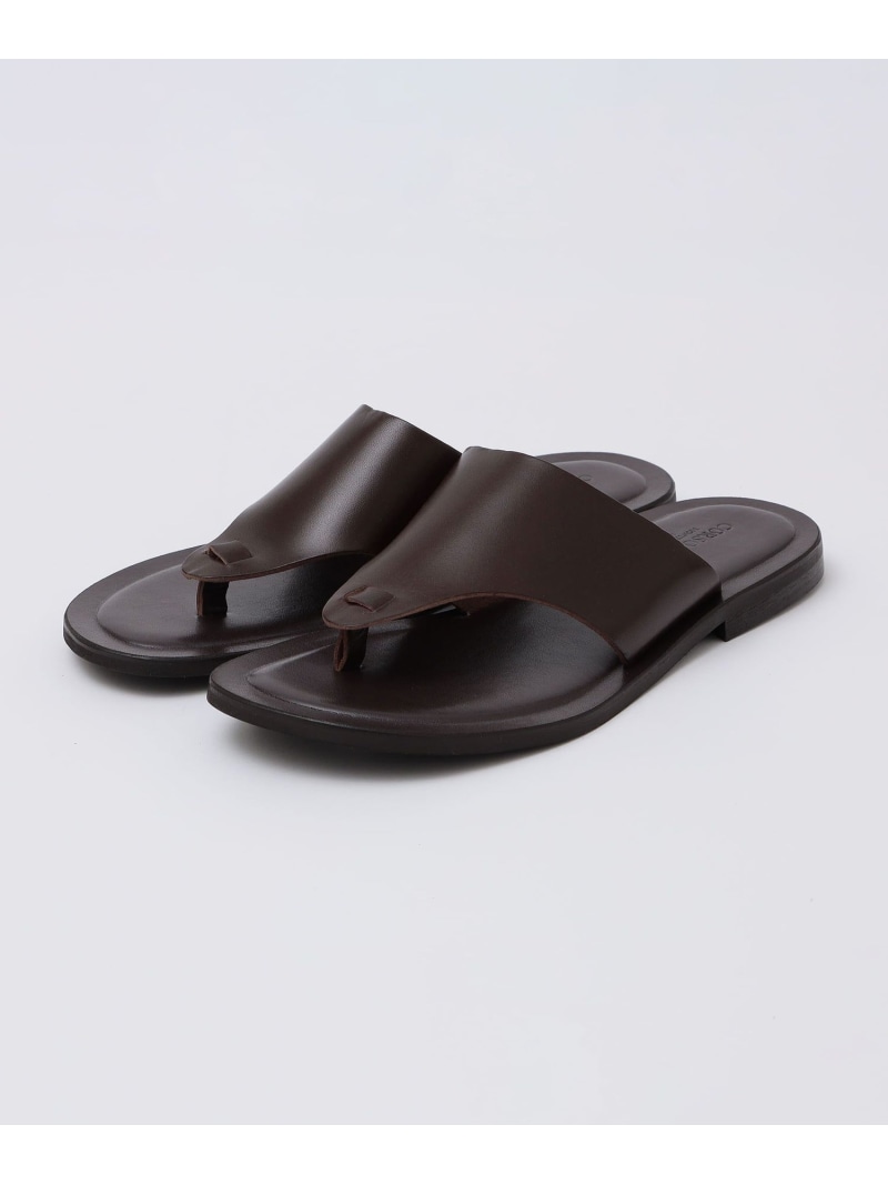 CORSO ROMA 9: トング サンダル SHIPS MEN シップス シューズ・靴 サンダル ブラック ブラウン【送料無料】[ Fashion]