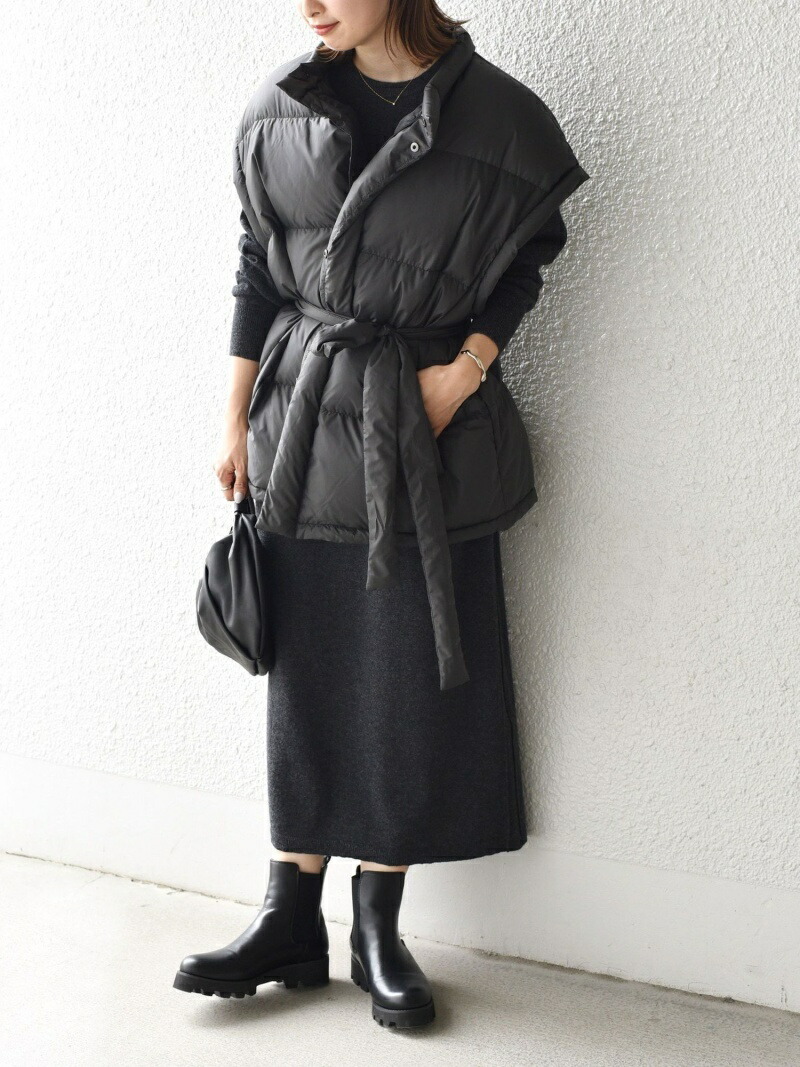Odub オーバーサイズダウンベスト Ships シップス コート Women