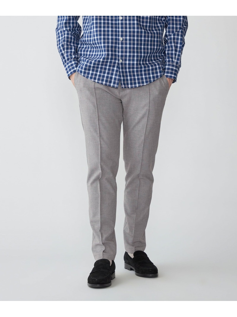 【SALE／40%OFF】SHIPS: スリム ピンタック スラックス SHIPS MEN シップス パンツ その他のパンツ ネイビー グレー ブラック【RBA_E】【送料無料】[ Fashion]