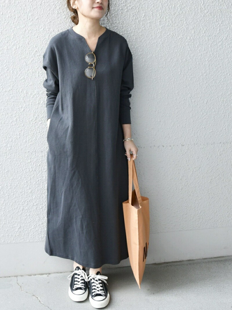 楽天市場 Sale 57 Off Ships Any ラッセル スキッパー ロング ワンピース Ships Any シップス ワンピース 長袖 ワンピース グレー ネイビー パープル Rba E 送料無料 Rakuten Fashion Ships シップス