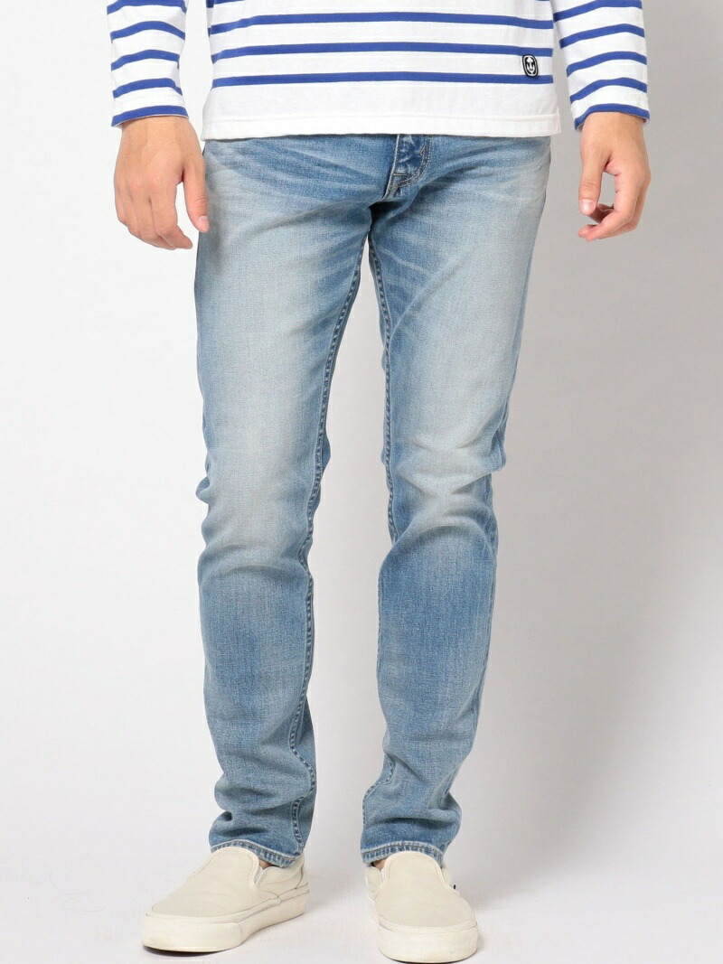 高い素材 Sc セルビッジユーズド加工テーパードデニムパンツ Ships シップス パンツ ジーンズ フルレングス ブルー ネイビー Rba E Rakuten Fashion 返品送料無料 Aqsasport Org