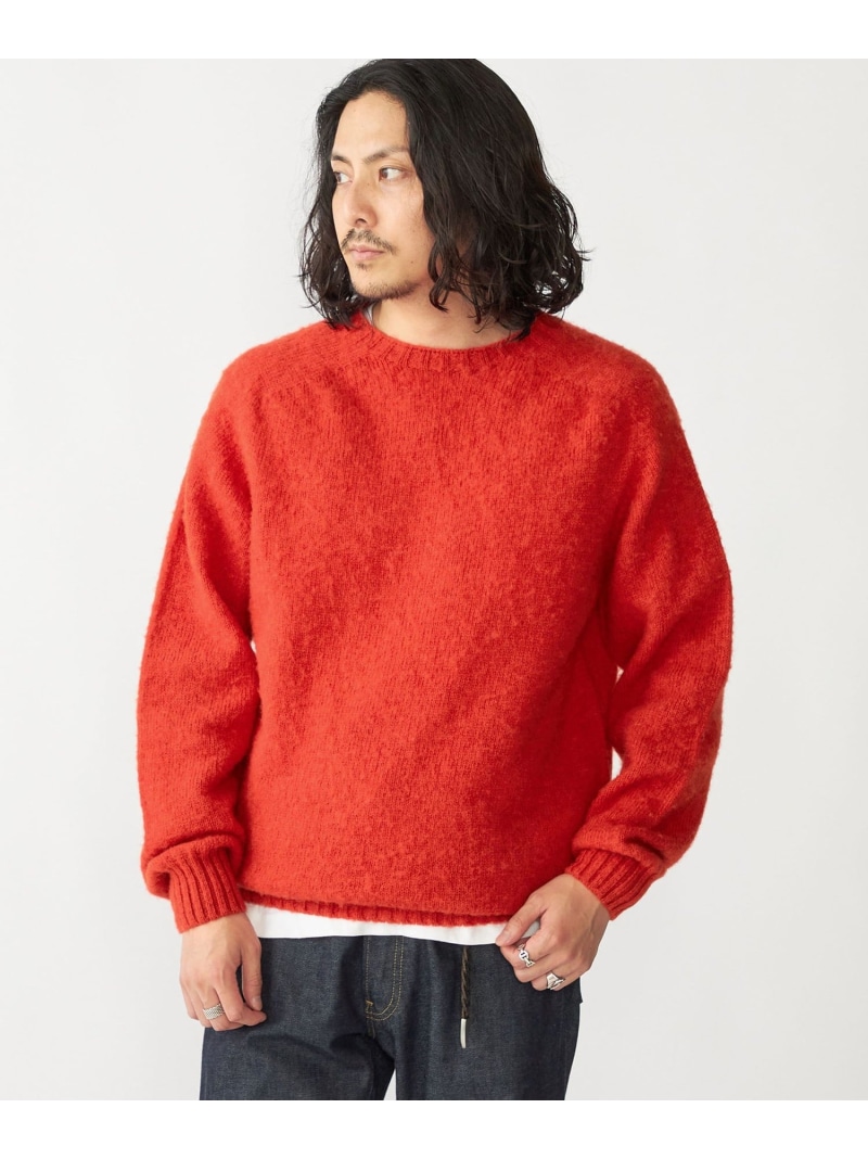 未使用 Jamieson’s シェトランドセーター ジャミーソンズ 38 UK Jamieson's of Shetland JAMIESON'S(ジャミーソンズ)【MADE IN