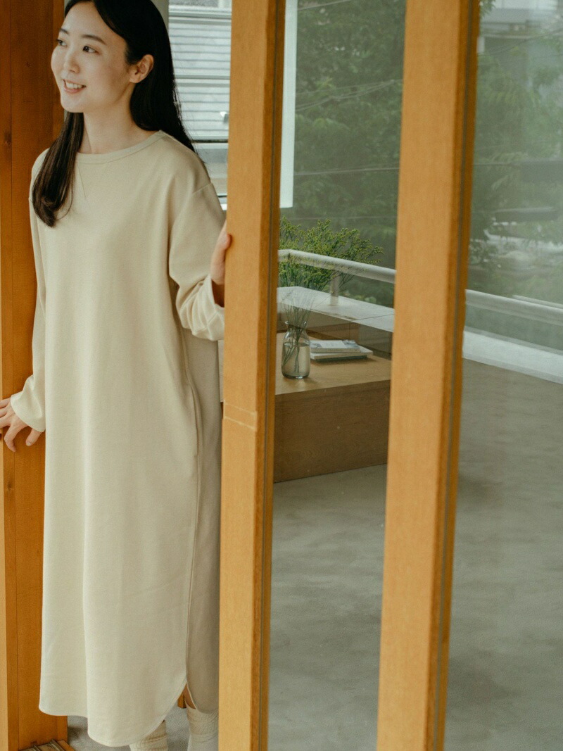 Ships Any ナイトウェア ロングワンピース インナー Cozy スウェット シップス