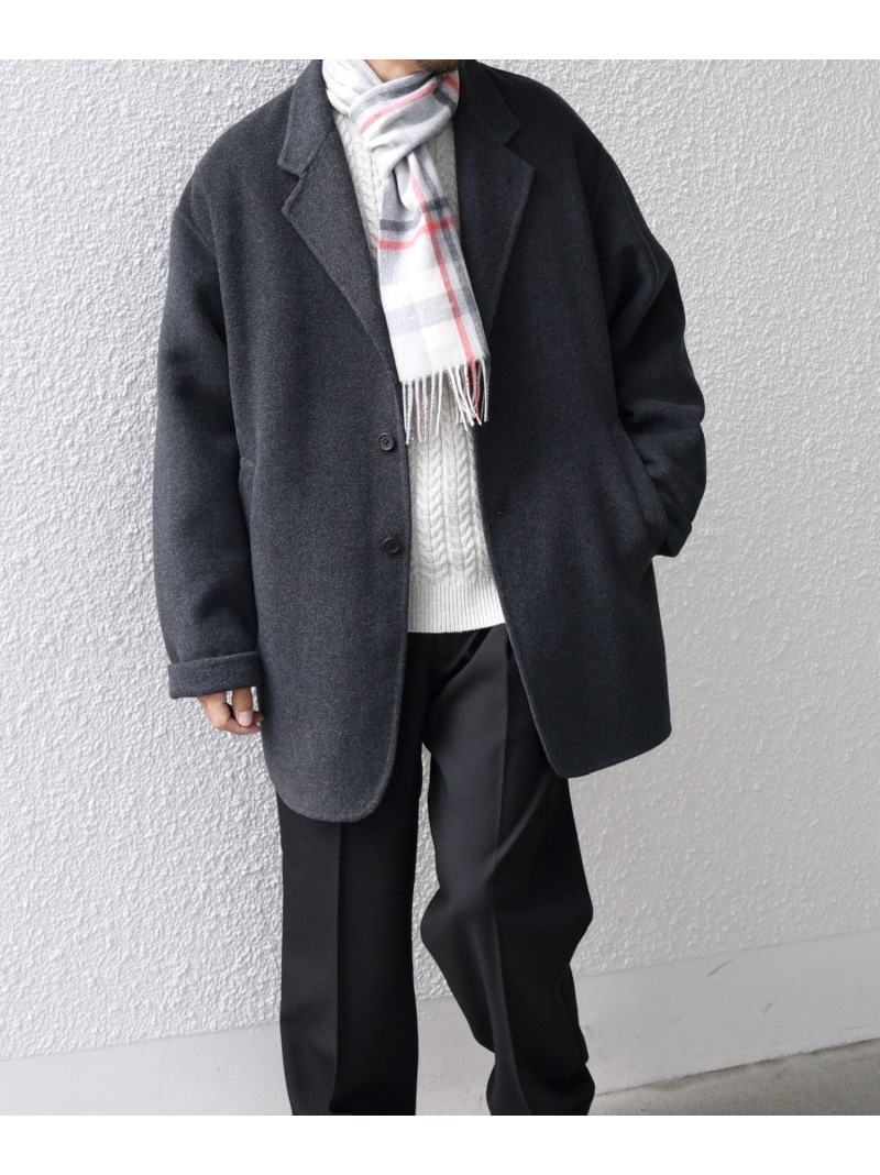 【最終値下げ】SHIPS　コート 新型】超撥水SUPER140 チェスターコート(1 LIGHT GREY