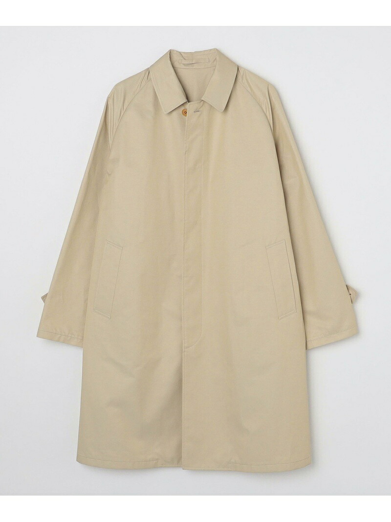 【SALE／60%OFF】BATEAUX DE SHIPS: ギャバジン ステンカラーコート SHIPS MEN シップス ジャケット・アウター ステンカラーコート ネイビー ホワイト【RBA_E】【送料無料】[ Fashion]｜SHIPS　シップス