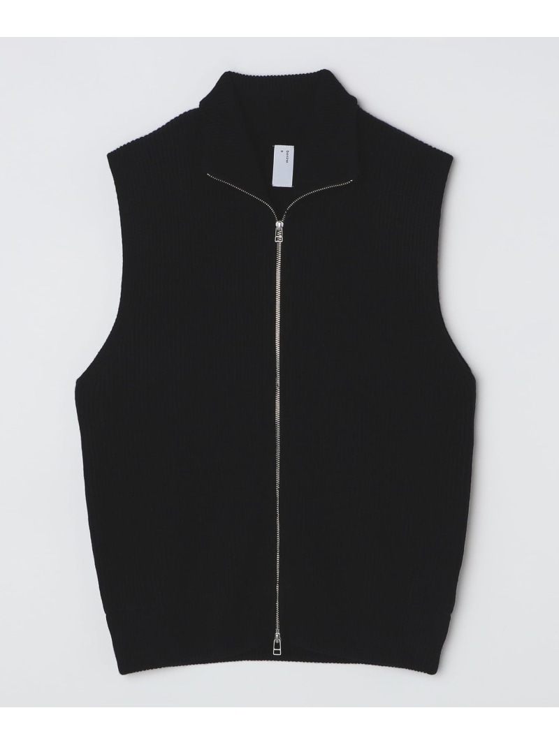 benine 9 ビーナイン　コットンベスト　ブラック benine9（ビーナイン）｜ベスト一覧 - WEAR